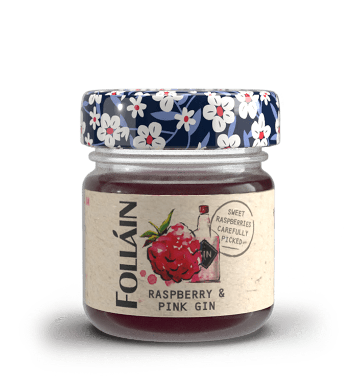 Raspberry & Pink Gin (25 Jars x35g) Íomhá don táirge