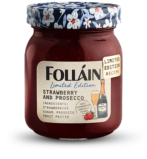 Follain Traditional Recipe Strawberry and Prosecco Jam