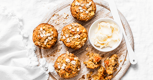 Apricot Jam Breakfast Muffins - Recipe | Folláin