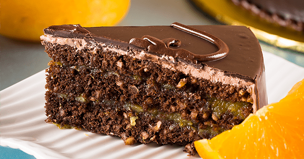 Chocolate and Orange Marmalade Tart - Recipe | Folláin