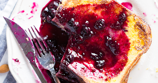 French Toast with Jam - Recipe | Folláin