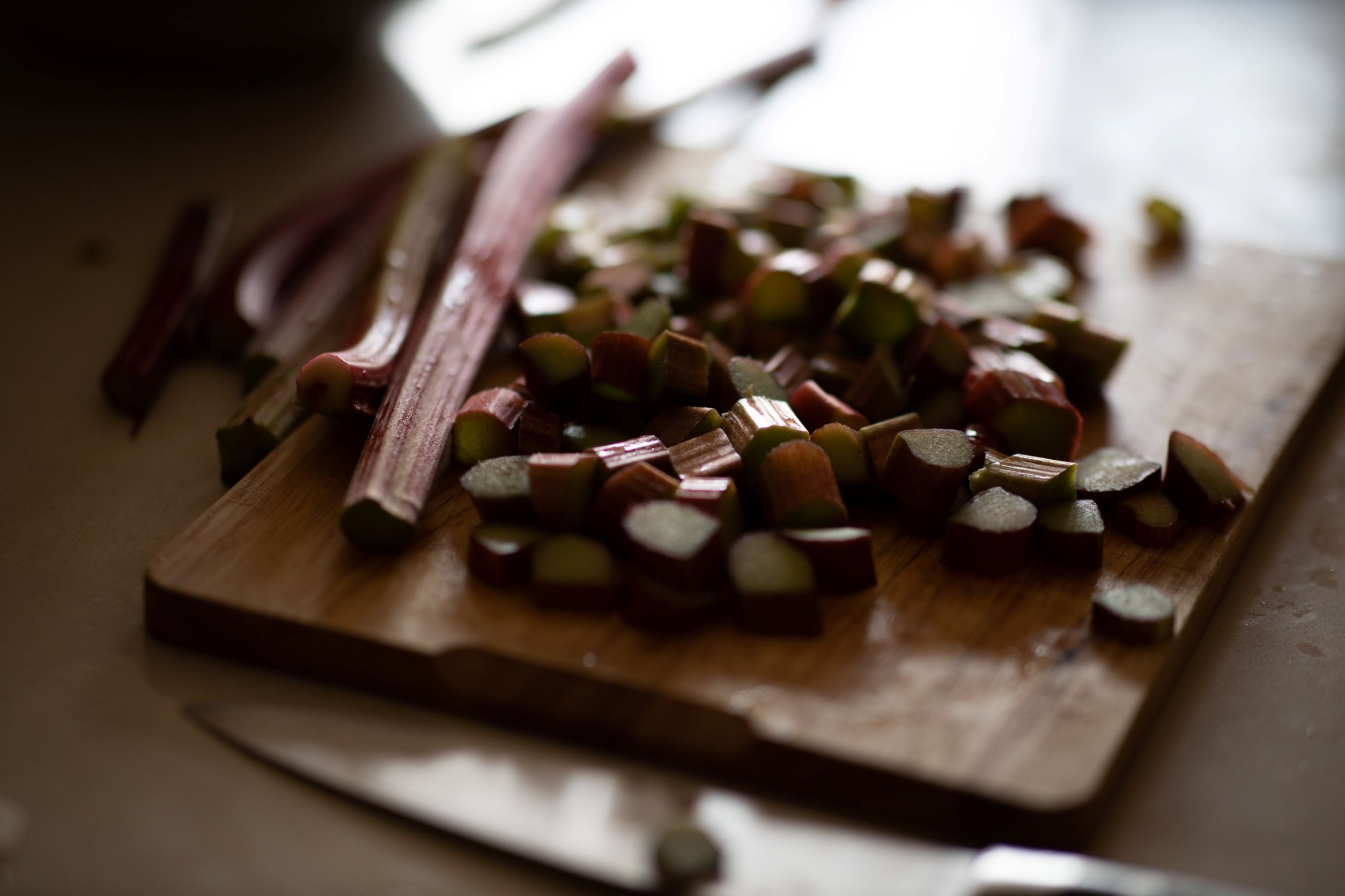 Rhubarb tart - Recipe | Folláin