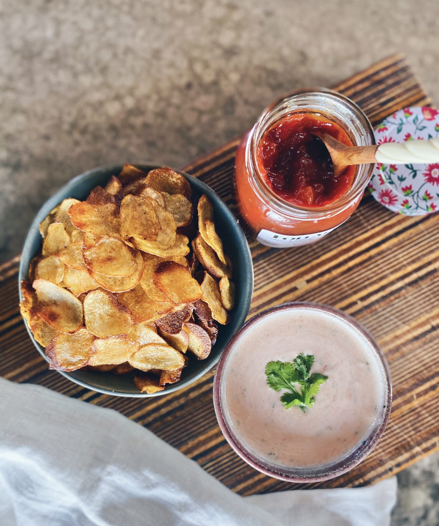 Photo of completed recipe for Tomato and Chilli Jam Dip