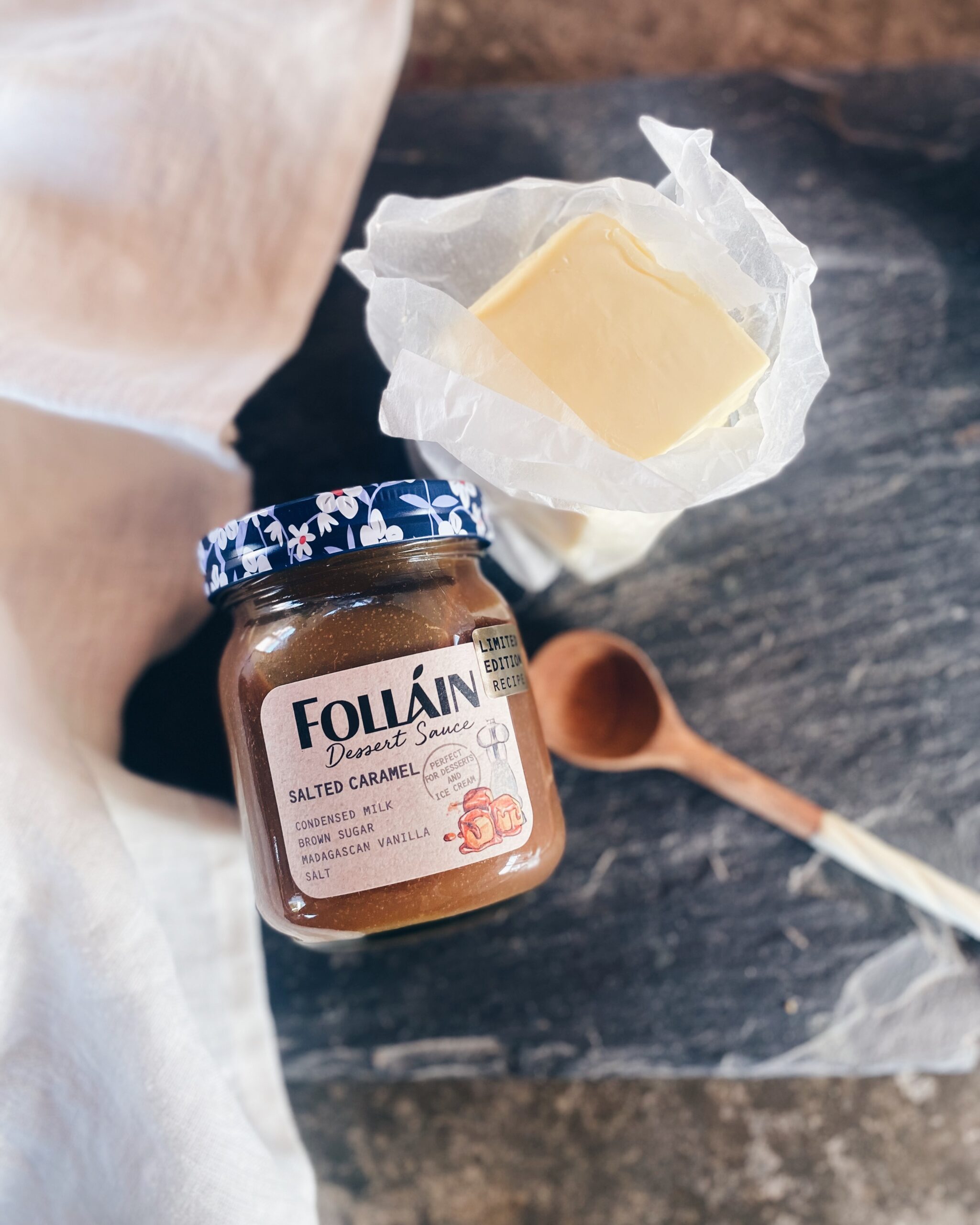Photo of completed recipe for Salted Caramel Fudge