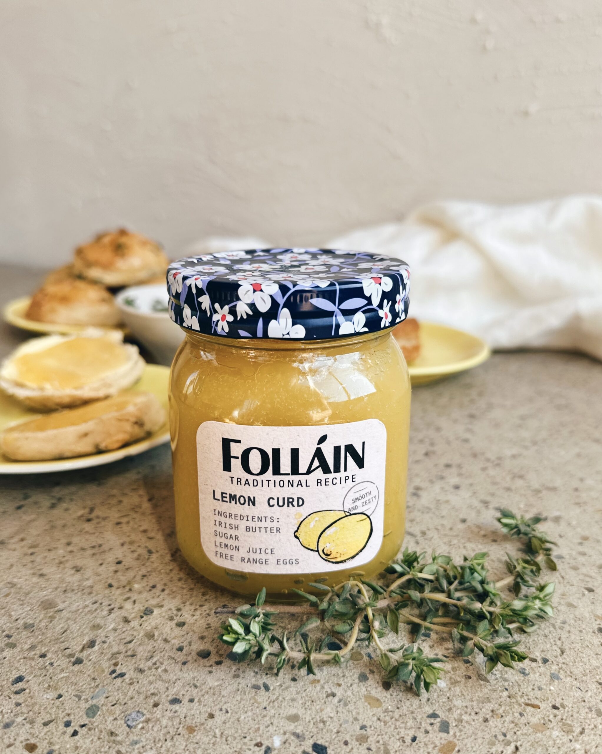 Honey, Lemon & Thyme Scones - Recipe | Folláin