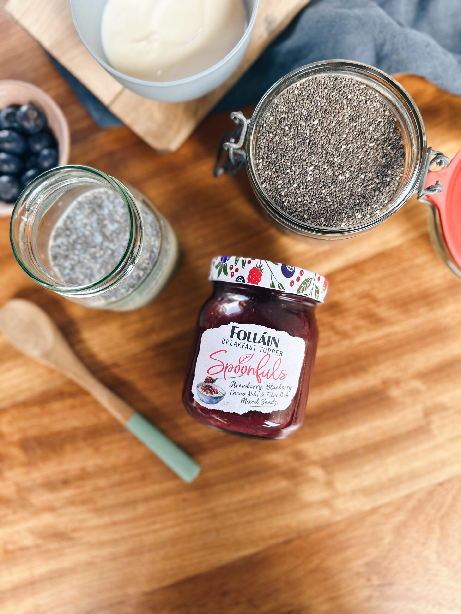 Simple Chia Pudding with Spoonfuls - Recipe | Folláin